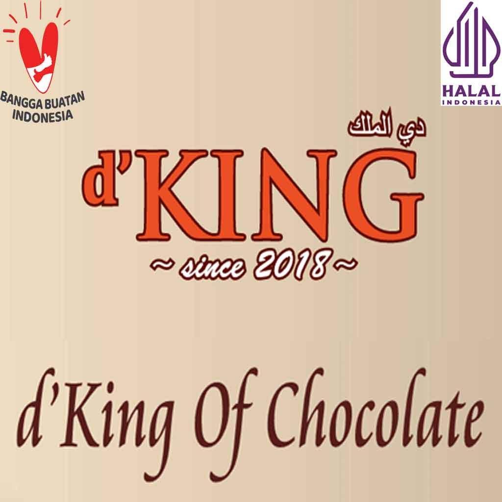 D'King Cokelat Cashew (Dus) Isi 80Pcs / Dking Chocolate Cashew / Chocolate Cashew / D'King Cashew