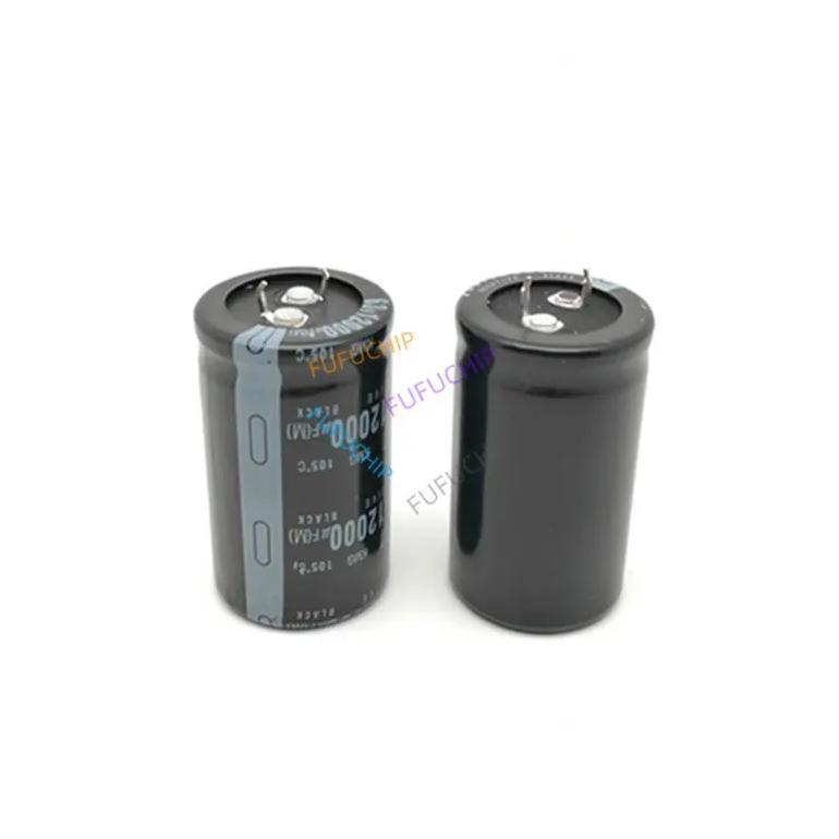 1Pcs 63V 12000UF Long Life High-frequency Electrolytic Capacitor Durable Capacitors 63V12000uF 35X50