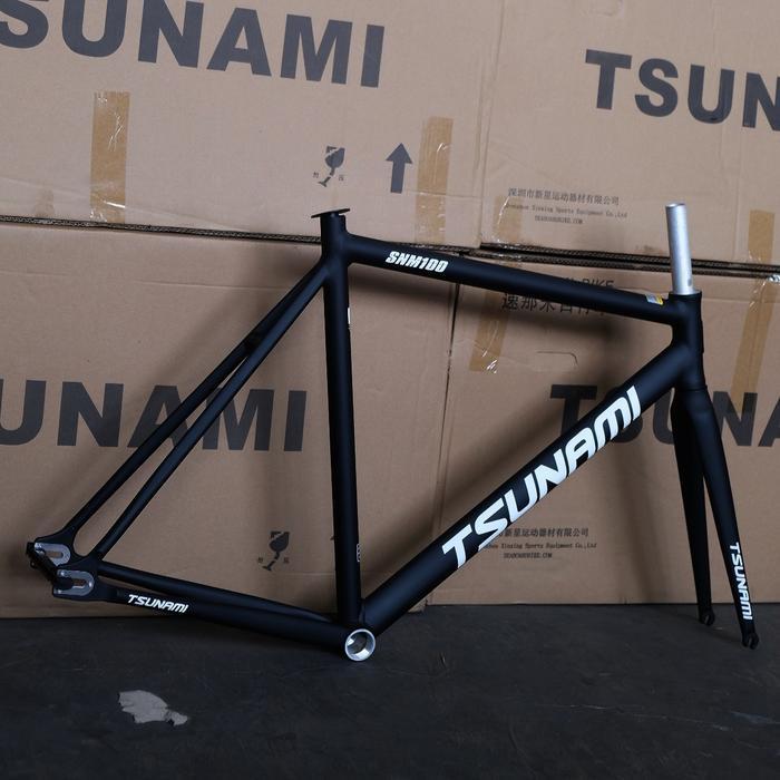 Frame Fixie Tsunami Snm100 Original Dan Terpercaya