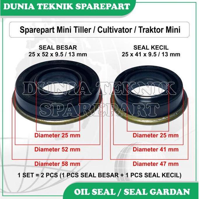 TERMURAH - OIL SEAL MINI TILLER / OIL SEAL GARDAN / OIL SEAL CULTIVATOR / OIL SEAL TRAKTOR MINI / OI
