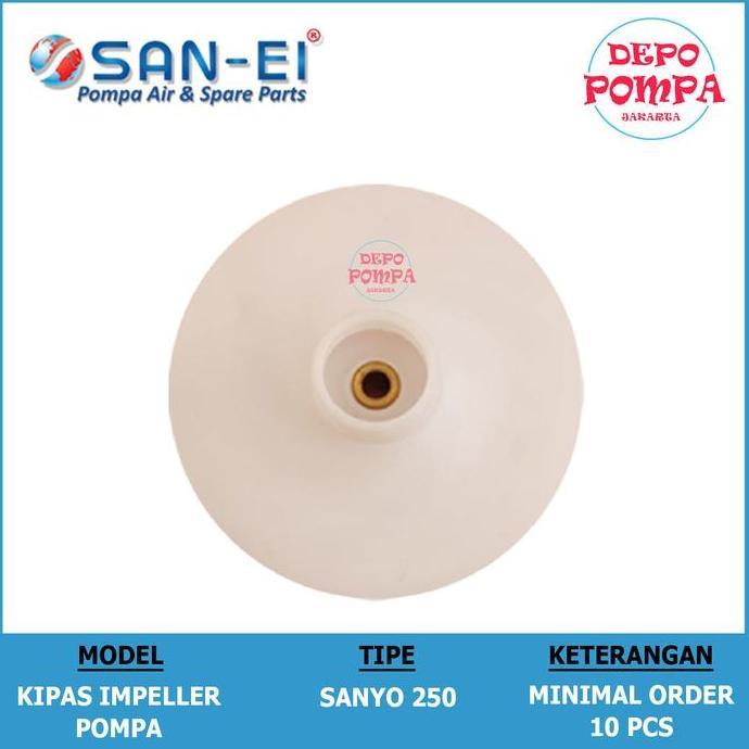 Kipas Impeller Sanyo 250 / Impeller Putih Best Seller