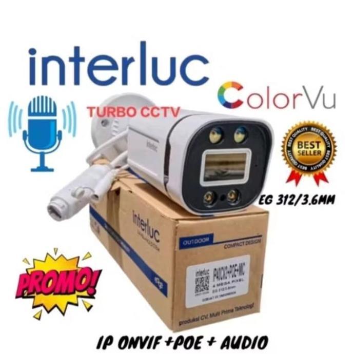 NEW IP Cam 4MP Interluc Edge EG309