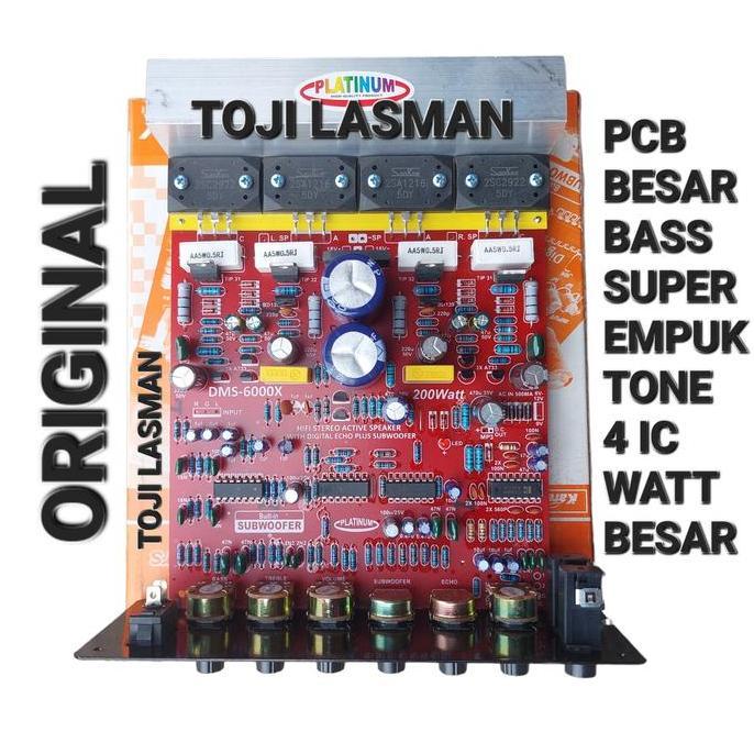 kit pcb speaker aktif dms 6000 platinum