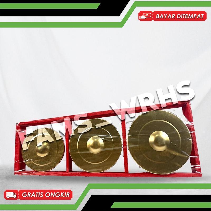 Kenong Isi 3 Kenong Gamelan Mainan Anak Alat Musik Tradisional Berkualitas Promo Terbaik