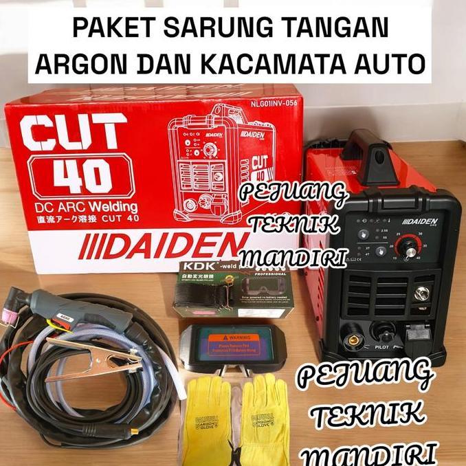 LOWARY MESIN PLASMA CUTTING DAIDEN CUT 40 / MESIN LAS PLASMA CUTTER DAIDEN CUT 40