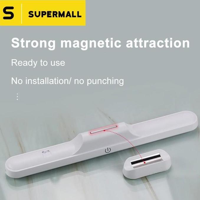 Lampu LED Tempel Magnet - Lampu Baca / Lampu Meja / Dinding Kamar
