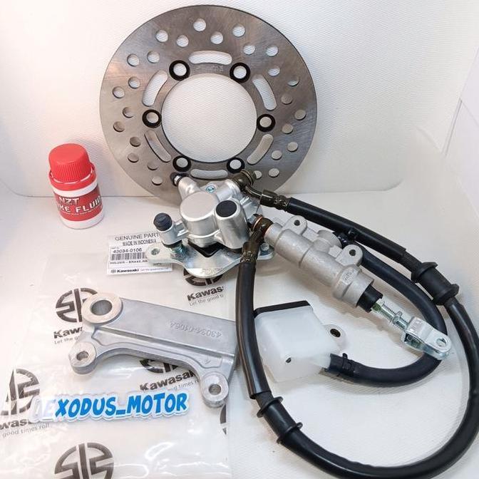 CAKRAM SET BELAKANG KLX,KLX 150 1 PAKET REM BELAKANG