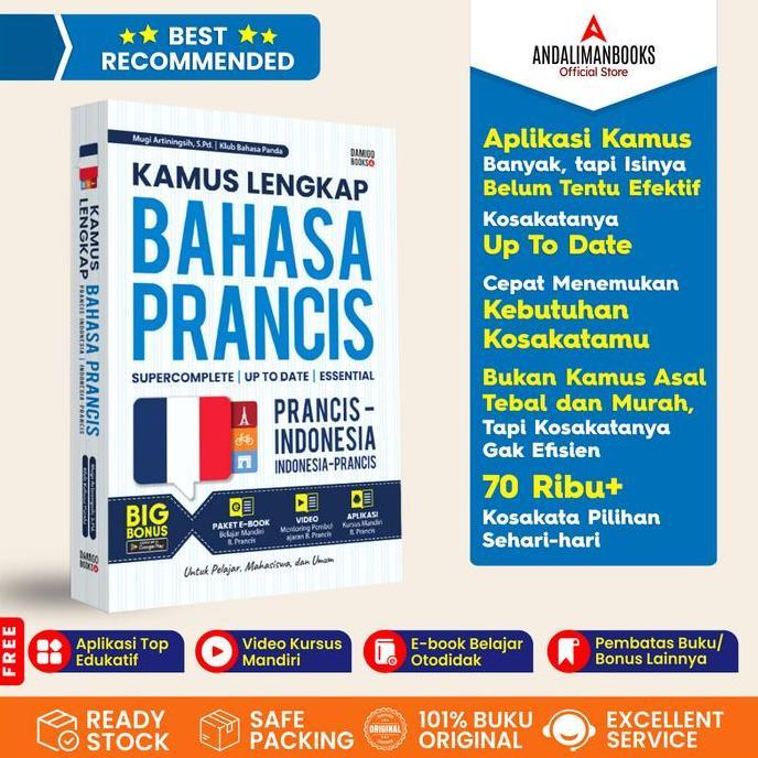 KAMUS Bahasa PRANCIS - Kamus Lengkap Bahasa Prancis