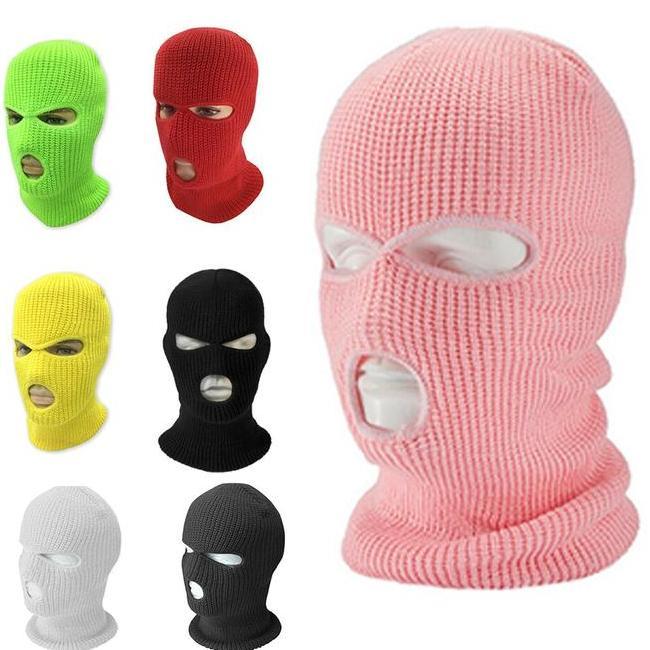 Balaclava Ski Mask Face Mask Winter Cap 3 Hole Balaclava