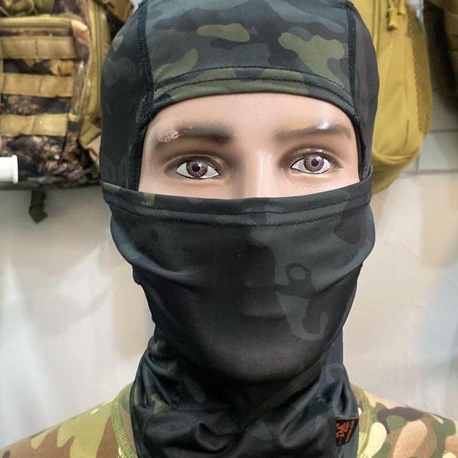 Sebo New Sebo Balacalava Pria Masker Wajah Pria Sebo Pelingdung Kepala Bahan Katun Lembut Baff Kepal