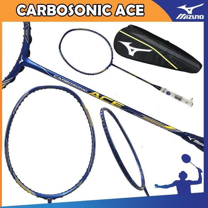 TERLARIS MIZUNO RAKET BADMINTON MIZUNO CARBOSONIC ACE GINAL READY STOCK