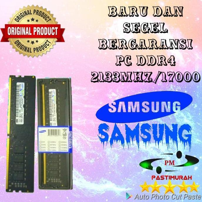 RAM PC DDR4 8GB 2133MHZ 17000 SAMSUNG