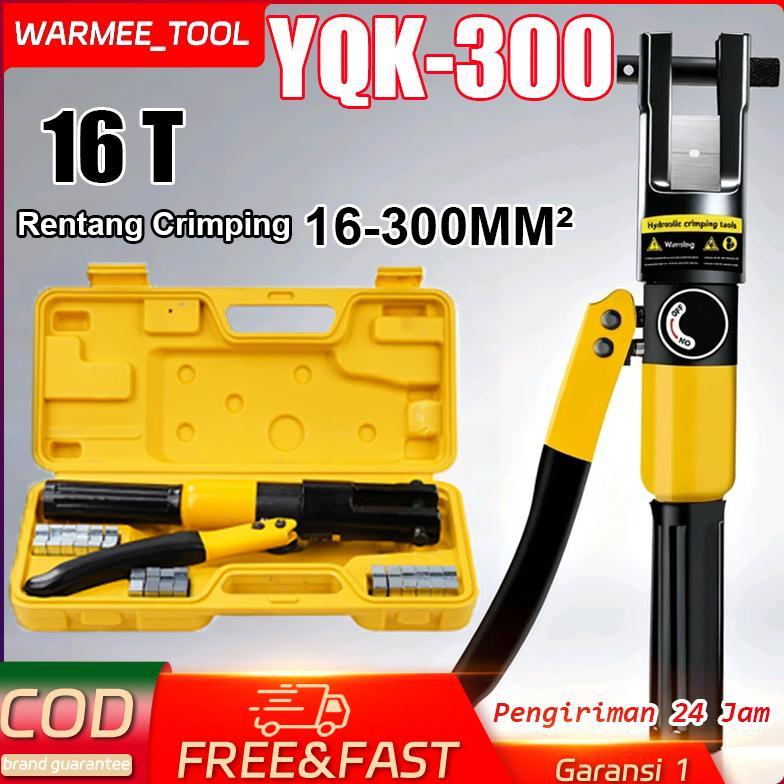 WARMEE New Tang Skun Kabel YQK-70 Tang Crimping 4-70MM Tang Skun Crimping Tool 45000N Tang Kabel Tan