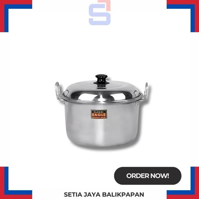 Ready stock] Dandang Global Eagle 24 cm Panci Dapur GLOBAL EAGLE
