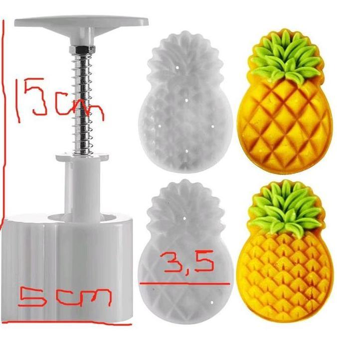 CETAKAN COOKIES NASTAR / BENTUK NANAS // CETAKAN KUE KUKIS BENTUK NANAS