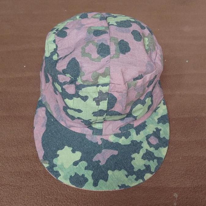 M43 Fieldcap German Camo SS Oakleaf WWII WW2 Replica Cotton Calico