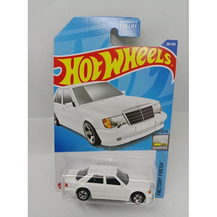HotWheels MERCEDES-BENZ 500 E Putih Us Card AMBC-139card sdkt kurang mulus