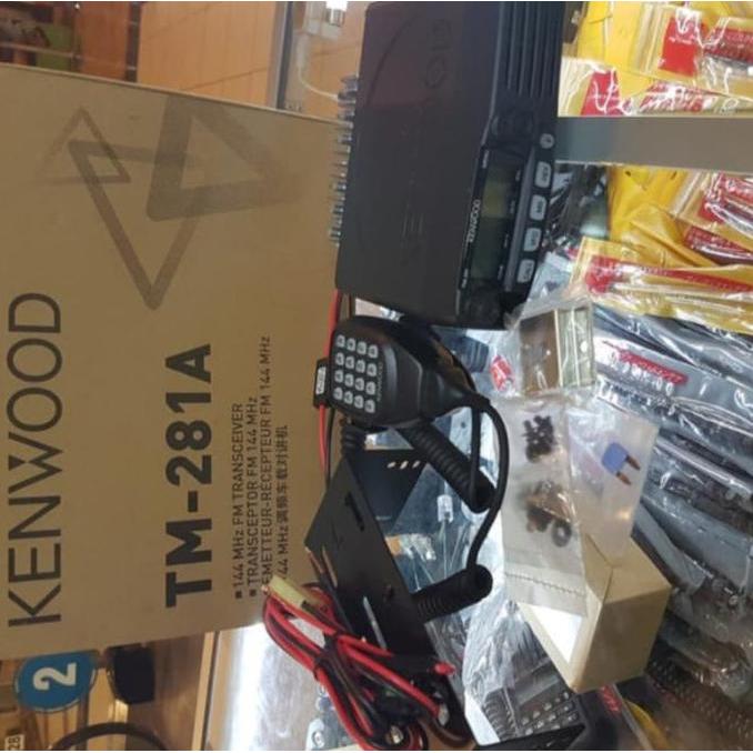 Bidahngabidah - New Radio Walkie Talkie Ht Rig Kenwood Tm281 Tm 281 281A Tm281A Vhf Kenwood Tm 281 A