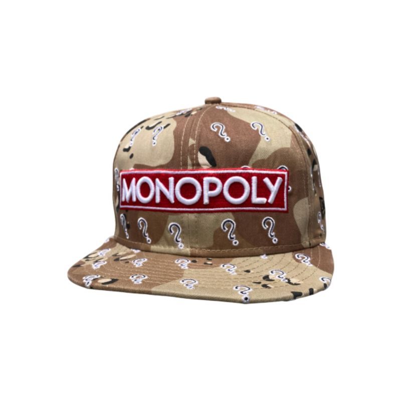 Topi Snapback Fitted Era 59Fifty Monopoly Desert Camo Second Original Murah