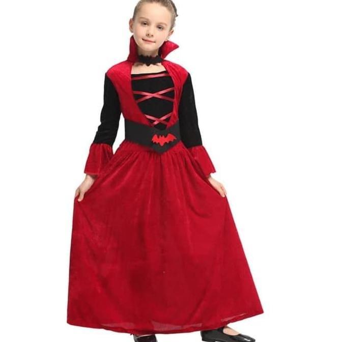 SIAPKIRIM kostum hoween/costum vampire/kostum dracula anak/ kostum vampire READY STOCK