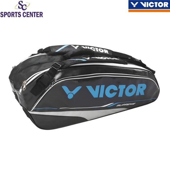 ASLI Special Promo Tas Badminton Victor Supreme BR9202 / BR 9202 C Black READY STOCK