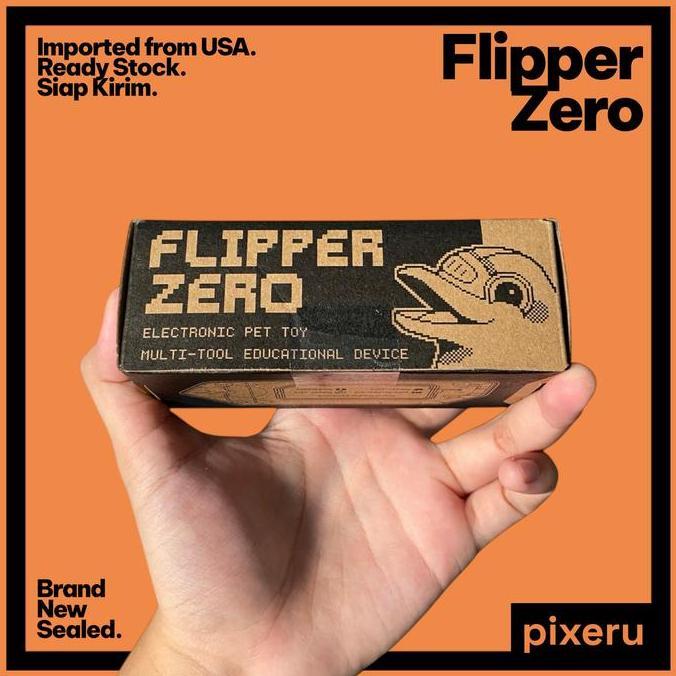 FLIPPER ZERO - ELECTRONIC PET TOY - MULTITOOL EDUCATIONAL DEVICE - NEW ORIGINAL DAN TERPERCAYA
