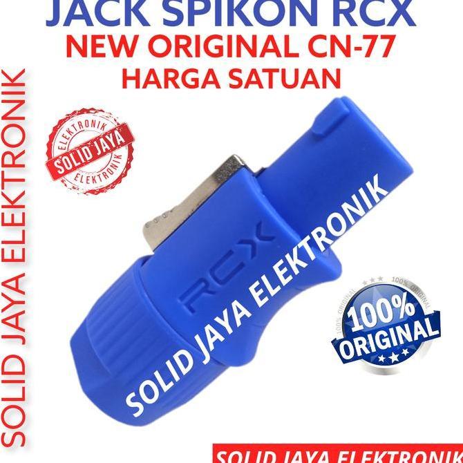 Promo JACK SPIKON RCX CN-77 CN77 CN 77 JEK JAK JECK SPICON ASLI ORI ORIGINAL Diskon