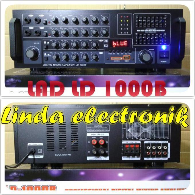 Promo Amplifier Karaoke LAD LD 1000B kualitas bagus lad ld1000b Diskon