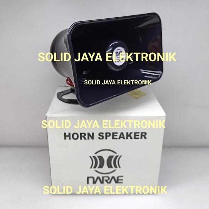 Promo SPEAKER HORN CORONG HORN SPEAKER VOKAL 12W 8 OHM KOTAK NARAE NSH-90 Diskon