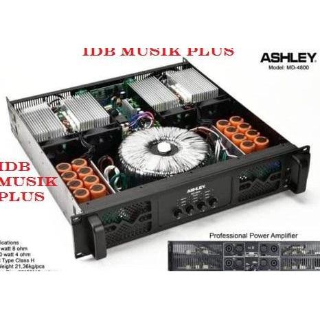 Promo Power Ampli 4 Channel Ashley Md4800 Md 4800 Original Ashley Diskon