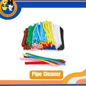 Gheduplay Pipe Cleaner Isi 25Pcs Kawat Bulu Diy Kerajinan Tangan Mainan Edukasi Montessori Permainan Toys Tulis
