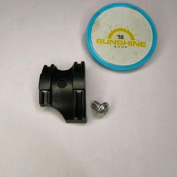 Klem Cable Guide Bawah Frame BB Bottom Bracket Jalur Kawat Inner Shifter PVC Plus Baut Sepeda MTB Fe