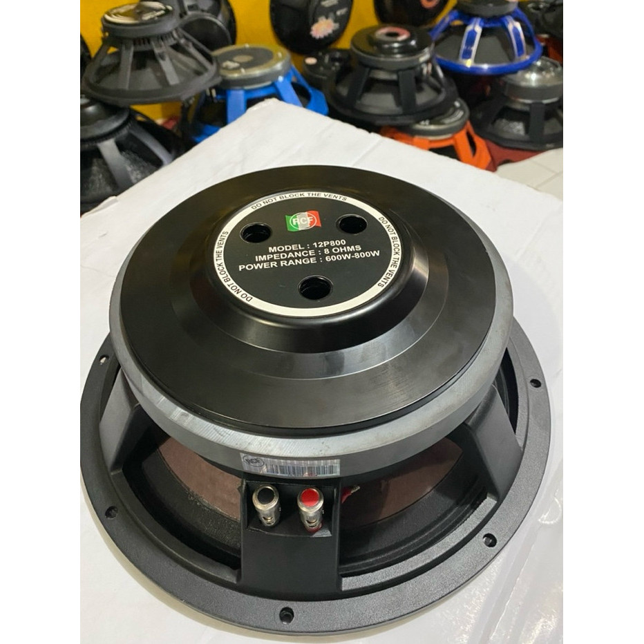 SPEAKER SUBWOOFER LOW RCF 12P800 VOICE COIL 4 INCH ORIGINAL
