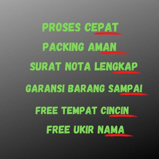 Cincin nikah tunangan nikah kawin palladium emas putih kuning platinum perak C0