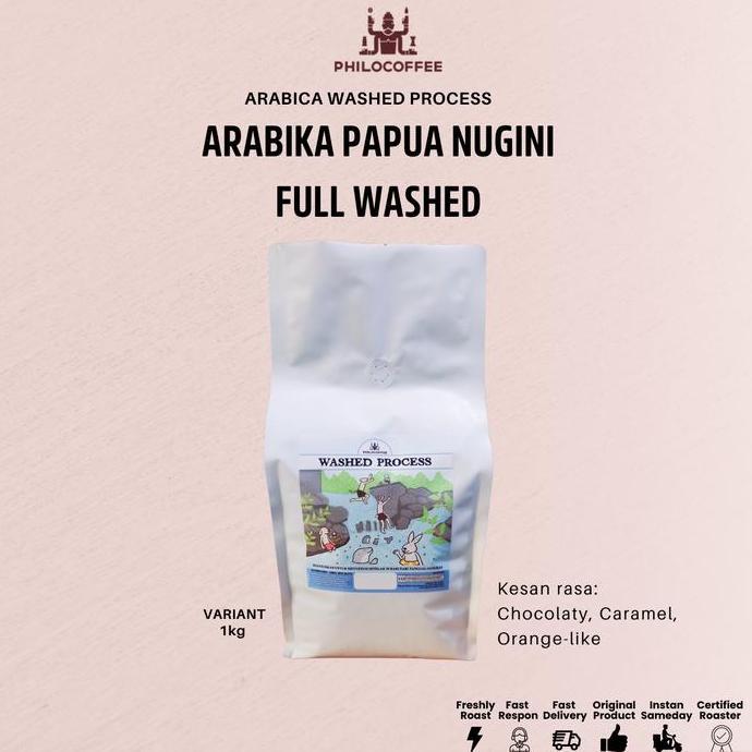Ready Kopi Arabika Papua Nugini Full Washed | Kopi Arabika Papua | Biji Kopi
