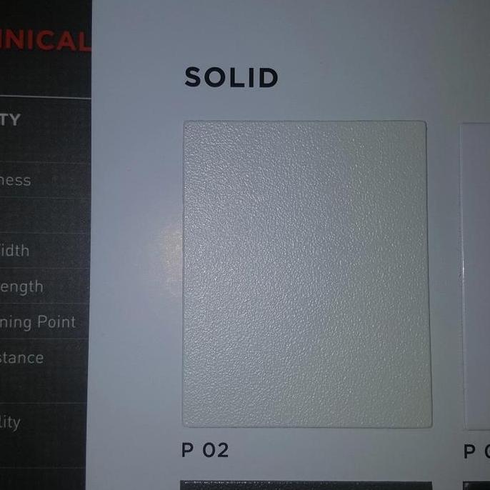 taco sheet P 02 putih kulit jeruk 1 roll 50 meter