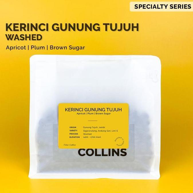 Ready KERINCI Gunung Tujuh (Washed) | Collins Roasters | Filter Specialty Coffee