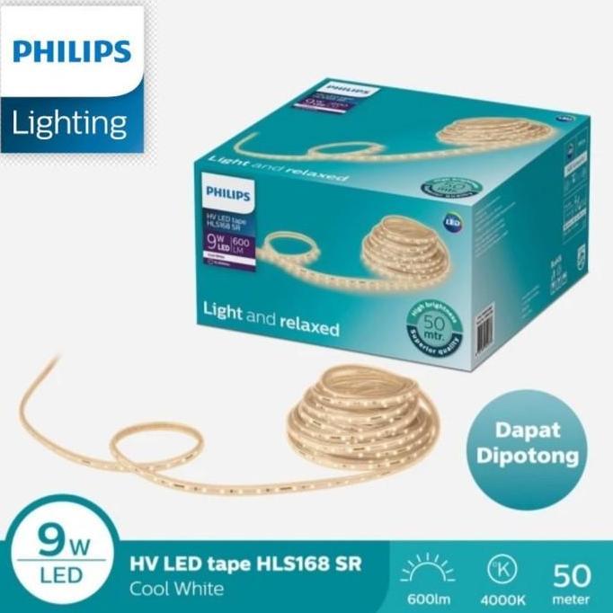 Bst Ready Paket Lampu Selang Philips Led Strip Hls168 Panjang 2 Meter Termasuk 1 Adaptor 7.5 9 Watt/