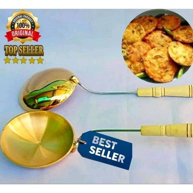 CETAKAN BAKWAN KUNINGAN - BULAT 9 CM