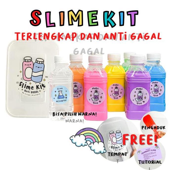 SLIME KIT || SLIME KIT TERMURAH || SLIME KIT TERLENGKAP