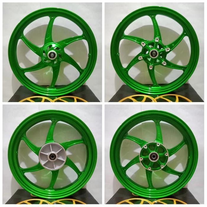 PELEK RECING MEREK VND SIX STAR NINJA RR UK 215/300 RING 17 HIJAU