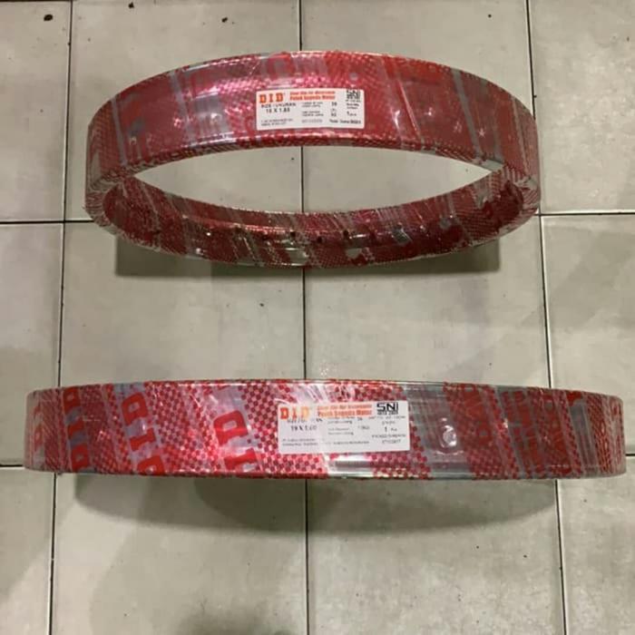 PAKETAN VELG BESI JARI-JARI DID UK 160 RING 19 DAN 185 RING 16 CHROME