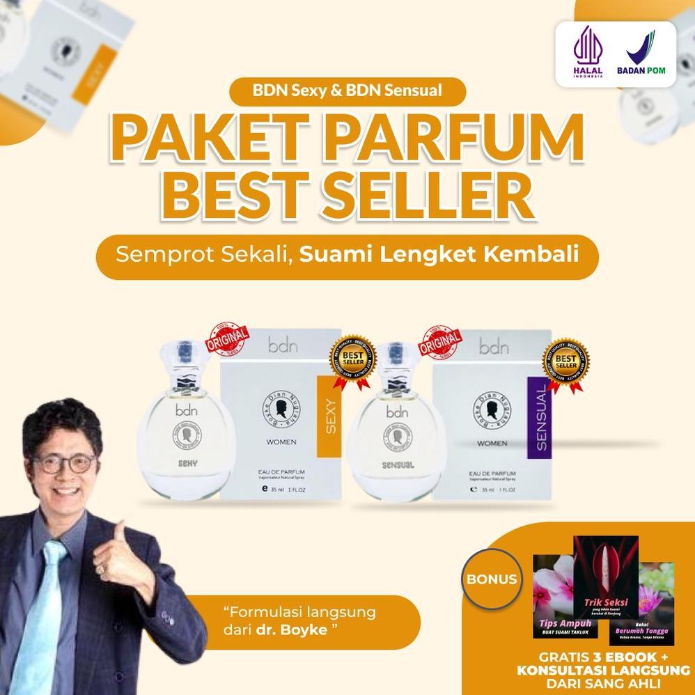 PAKET PARFUM BEST SELLER Dr Boyke Parfum Pemikat Pasangan BDN Parfum Sensual BDN Parfum Sexy