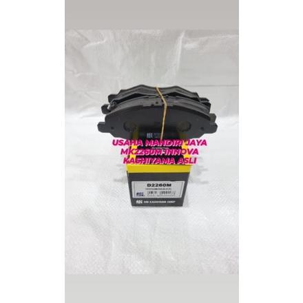 KAMPAS REM DEPAN MK KASHIYAMA D2260M INNOVA BRAKE PAD INNOVA