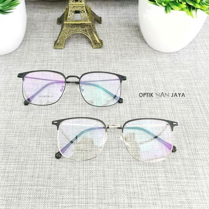 ( GRATIS LENSA ) Frame Kacamata Minus Baca Pria Wanita Rodenstock BS10