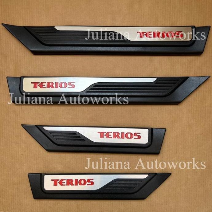 nagaswara.id - sillplate samping all new terios pelindung injakan kaki pintu mobil