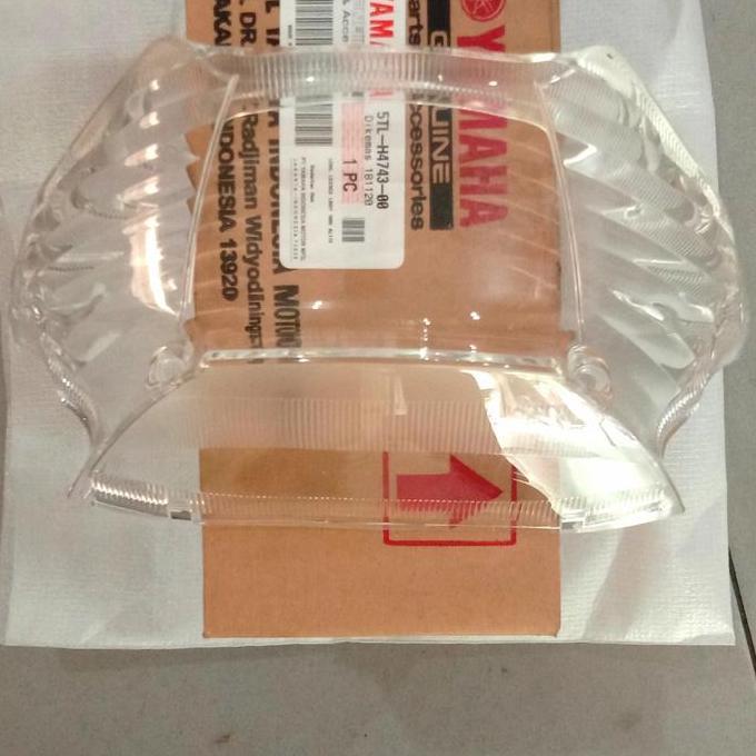 kaca lampu belakang mio sporty mika lampu belakang mio