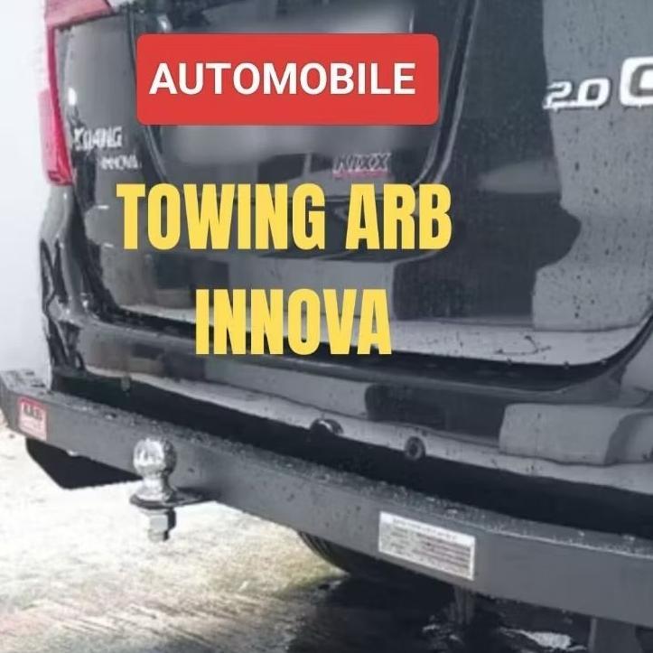 TOWING BAR ARB PENGAMAN BEMPER BESI ARB INNOVA LAMA FULL BESI