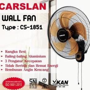 gowilman91 - kipas angin tornado wallfan/ kipas dinding tornado 18inch carslan cs-1851 kip as (1)