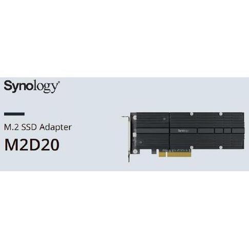 Synology M2D20-Dual M.2 SSD Adapter CARD